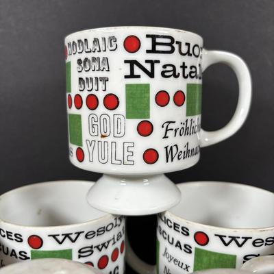 LOT 100: Assortment of Holiday China, Glasses, Mugs, Dishes by Lenox, Spode, and More