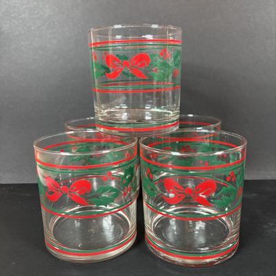 LOT 100: Assortment of Holiday China, Glasses, Mugs, Dishes by Lenox, Spode, and More