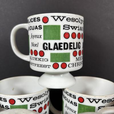 LOT 100: Assortment of Holiday China, Glasses, Mugs, Dishes by Lenox, Spode, and More