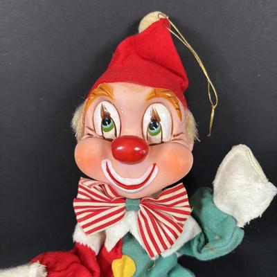 LOT:100: Keep Them Laughing Clown Collection Including Mattel Jack In the Box, Kmar Clown Doll, Wood Circus Figures and a Signed Ron Lee...