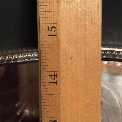 LOT 105: Gorham Sterling Silver Tea Service Set with Oval Silverplate Serving Tray Tw. 1,790g