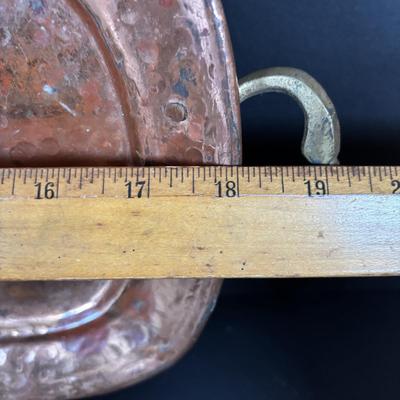 LOT 104: Collection of Copper, Glass and Ceramic Beer Steins and Mugs Lowenbrau and More, Romana Caffe Copper Tray, and Other Bar Must Haves