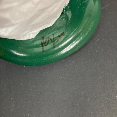 LOT 165: Byers' Choice Ltd Betsy Ross with US Flag, Girl with Straw Hat /Basket and Girl with Rake, Flower Basket