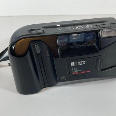 LOT 168: Vintage Camera / Equipment Collection - Canon, Kalimar, Kodak, Konica Minolta, Disney Mickey Mouse Case and More