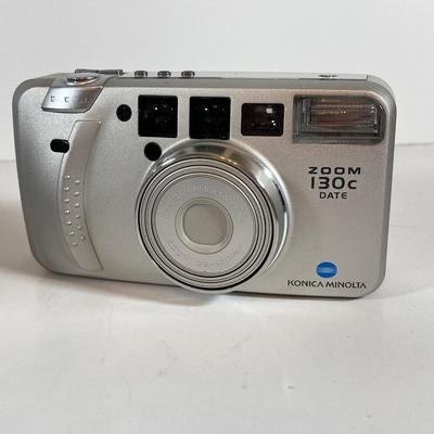 LOT 168: Vintage Camera / Equipment Collection - Canon, Kalimar, Kodak, Konica Minolta, Disney Mickey Mouse Case and More