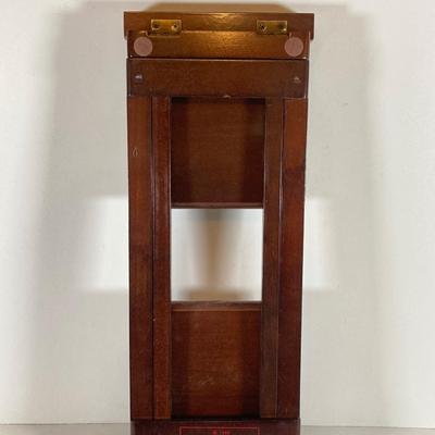 LOT: Bombay Adjustable Wooden Book Ends, Replogle Globe, Binoculars, Vintage Drawing / Measuring Tools and More