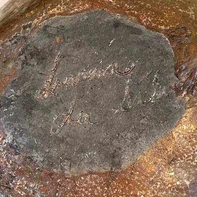 LOT 172: Pottery and Garden Collection - Mushroom Stakes, Birdhouse, Brass Frog and More