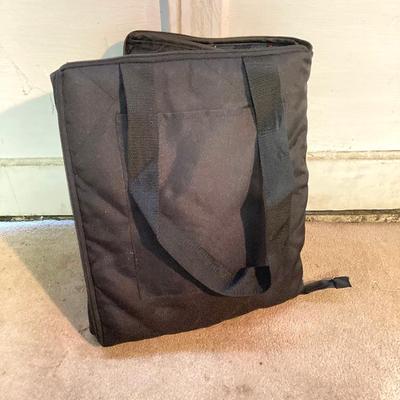 LOT 174: Camping Collection - Cookware, Folding Zip Up Blanket, Trimarc Rod Caddy, Tarp, Coleman Drink Cooler, Aladdin Thermos and More