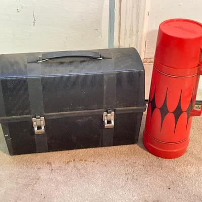 LOT 174: Camping Collection - Cookware, Folding Zip Up Blanket, Trimarc Rod Caddy, Tarp, Coleman Drink Cooler, Aladdin Thermos and More