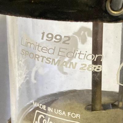 LOT 177: Vintage 1992 Limited Edition Sportsman 288 Lantern