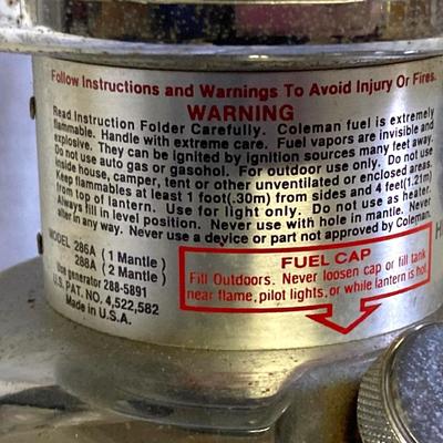 LOT 177: Vintage 1992 Limited Edition Sportsman 288 Lantern