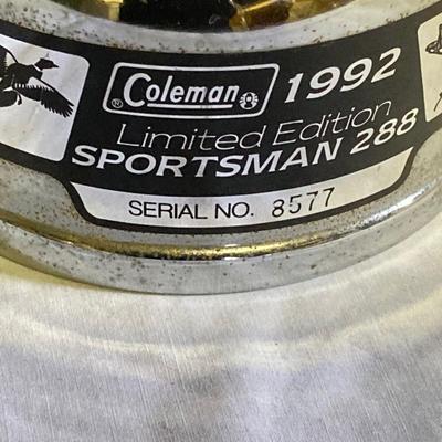 LOT 177: Vintage 1992 Limited Edition Sportsman 288 Lantern