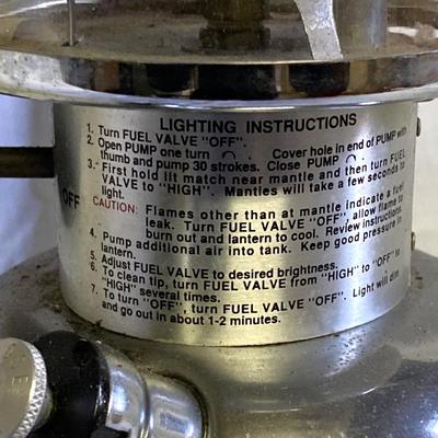 LOT 177: Vintage 1992 Limited Edition Sportsman 288 Lantern