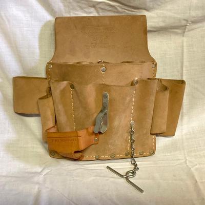 LOT 178: Two Craftsman Tool Belt / Pouch, New Ryobi Drill Bits and Stanley Level
