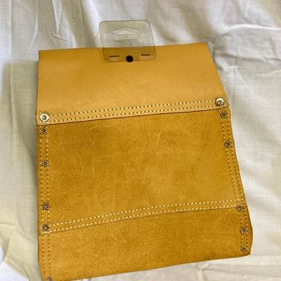 LOT 178: Two Craftsman Tool Belt / Pouch, New Ryobi Drill Bits and Stanley Level