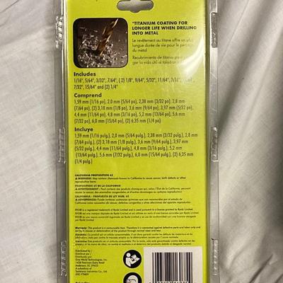 LOT 181: Craftsman Tool Bag, Craftsman Tool Pouch, Ryobi Drill Bits and Bolen Pencil Holder