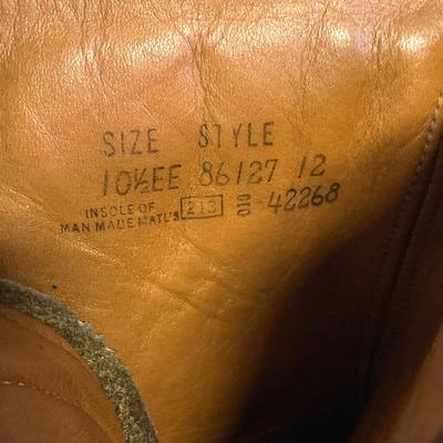 LOT 182: Ready to Work Collection - Craftsman Tool Pouch, Sears Size 10.5 Work Boots, Hand Axe / Hatchet, Hook Hanging Work Light, Jersey...