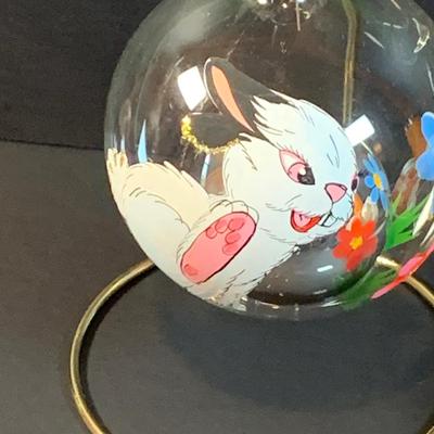 LOT 193: Hand Painted Christmas Bulbs by De Carlini and More