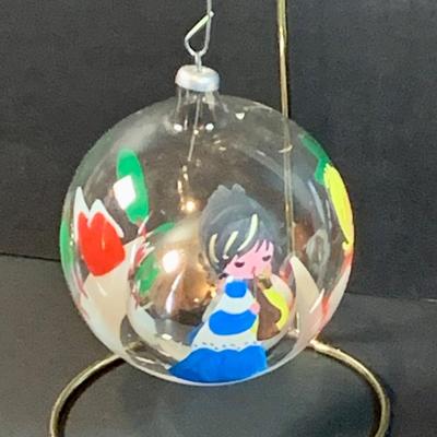 LOT 193: Hand Painted Christmas Bulbs by De Carlini and More