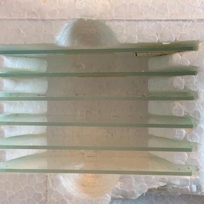 LOT:194: Vintage Sears Power Zoom Mircoscope in Original Wood Case with Slides and More