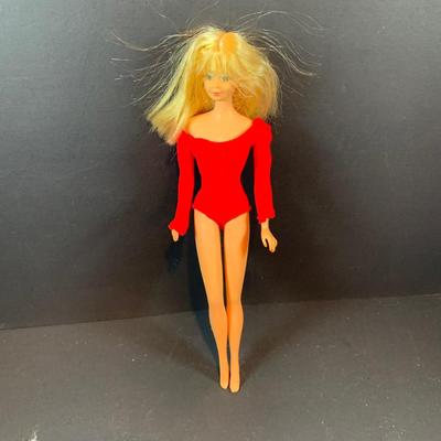 LOT 198: Vintage Skipper Doll Case Loaded with 60's Clothing for Ken, Skipper, Francie and Barbie, and a Ken (1966) Barbie (1967)...