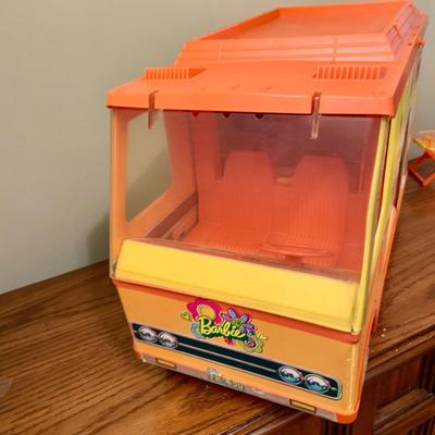 LOT 200: Barbie Country Camper Play Set with Accessories