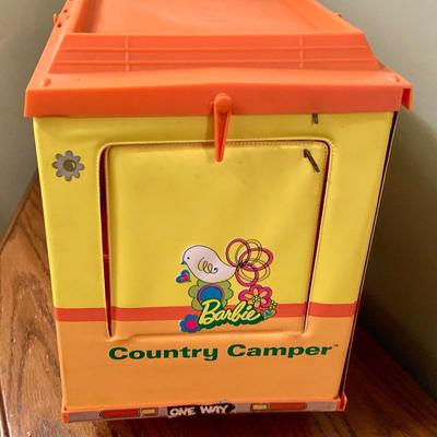 LOT 200: Barbie Country Camper Play Set with Accessories