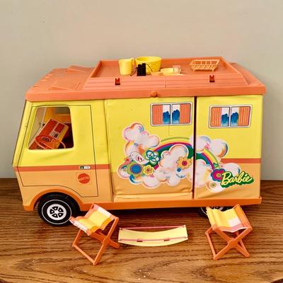LOT 200: Barbie Country Camper Play Set with Accessories