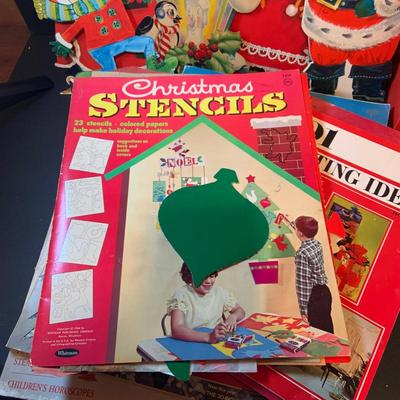 LOT 202: Vintage Christmas Ephemera Including Cards, Cut-Outs. Wall Hangings Magazines and Much More