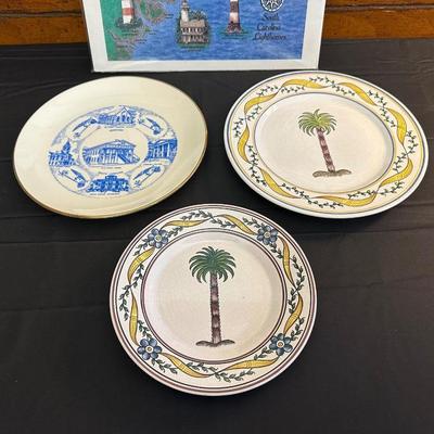 Lighthouse Figurine Display Celebrating The Beauty & Picturesque Views of Coastal South Carolina