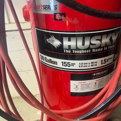 Husky 30 Gallon Upright Air Compressor (B2-MG)