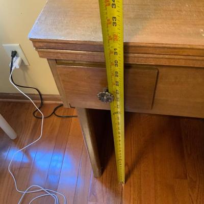 Antique Singer Sewing Machine and Cabinet