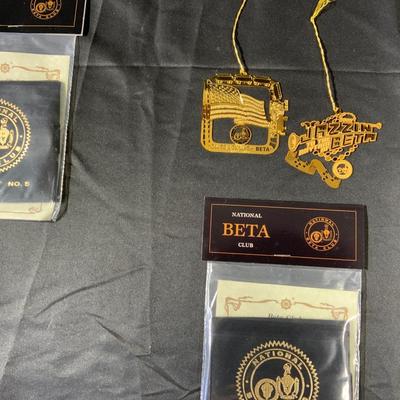 Lot of Beta Club Collectors Ornaments