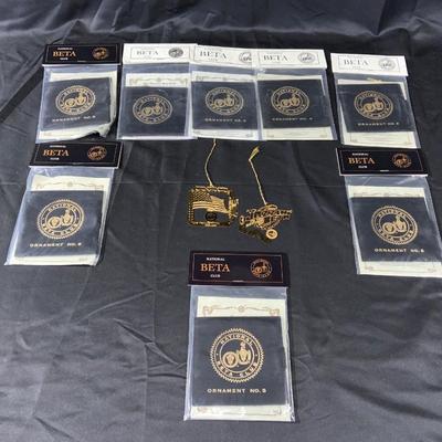 Lot of Beta Club Collectors Ornaments
