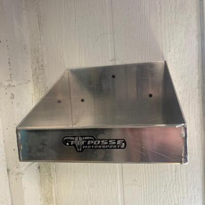 Pit Posse Aluminum Wall Mount Shop Towel Holder (B2-MG)