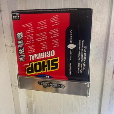Pit Posse Aluminum Wall Mount Shop Towel Holder (B2-MG)