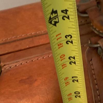 Vintage Leather Suitcase