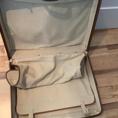 Vintage Leather Suitcase
