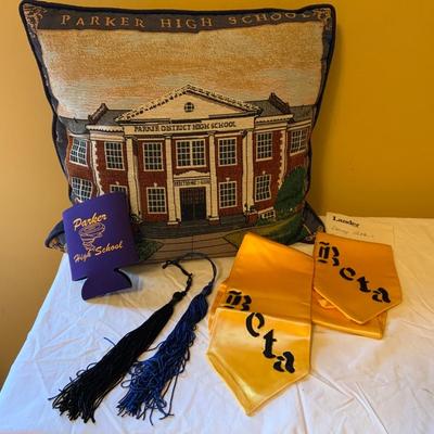 Lot of Vintage School Items