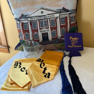 Lot of Vintage School Items