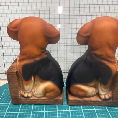 Japan dog book ends