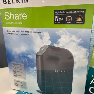 Bellingham router and Logitech keyboard