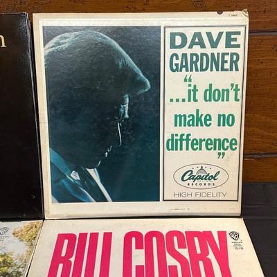 Lot of Vintage Classic Comedian Records including Steve Martin, Dave Gardner and More!