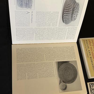 Collection of books exploring Sweet Grass Baskets, Gullah & Low Country Recipes and More!