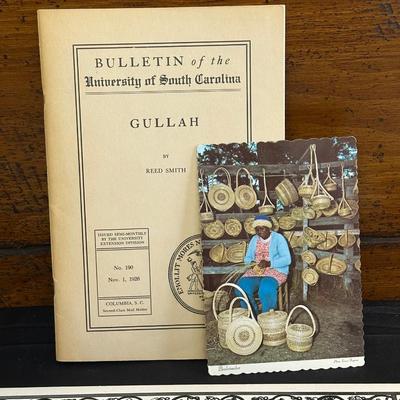 Collection of books exploring Sweet Grass Baskets, Gullah & Low Country Recipes and More!