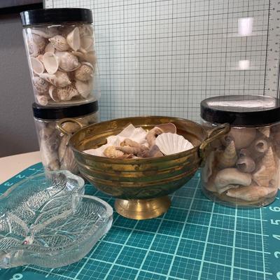 Shells in containers