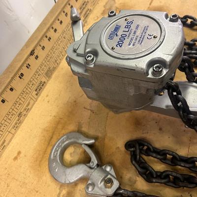 Little Mule 2000-Pound Capacity Level Chain Hoist (B2-MG)