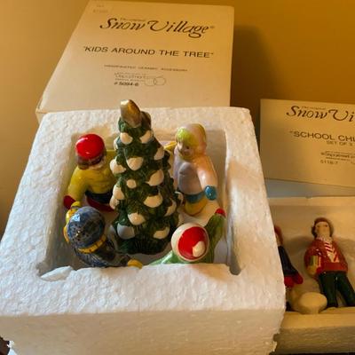 Lot of Department 56 Snow Village
