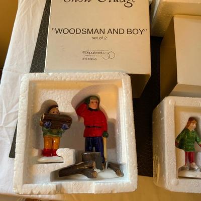 Lot of Department 56 Snow Village