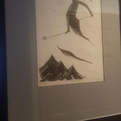 Ski Bird by Doris Klein